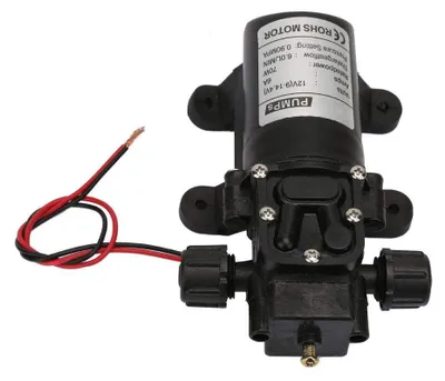 Wasserpumpe, 12 V, 70 W, 6 l/min, selbstansaugend, Hochdruck