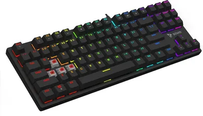 Zdjęcie produktu dla Savio Tempest x2 RGB mechanical keyboard Outemu RED