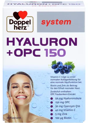 Image de Doppelherz Hyaluron+Opc system gélules 30 pc
