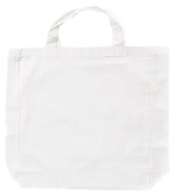 Imagen del producto de Printwear: Bolsa para bebidas, con costura lateral, de algodón, con asa corta (LT3954) (Talla única) (Blanco)