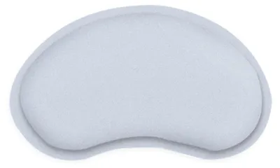 Obrázek produktu pro Ergonomická opěrka zápěstí myši Měkká paměťová pěna Opěrka zápěstí myši Přenosná protiskluzová opěrka zápěstí Opěrka zápěstí šedá