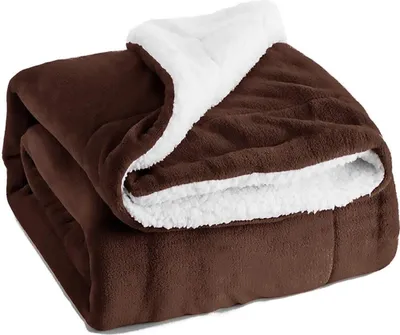 Produktbild von ANTCOOL Kuscheldecke, Mikrofaser Lammfleece Decke, Flauschige Wohndecke, Superweiche Warme Wolldecke, Decke mit Doppelnaht Doppelseitige Decke - Sofadecke/Reisedecke, 150 x 200 cm