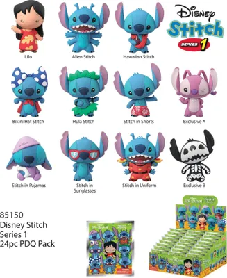 Produktbild von Lilo & Stitch PVC-Taschenanhänger Serie 1 Display (24)