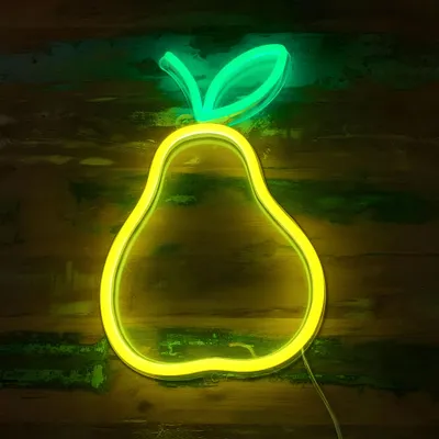 Obrázek produktu pro NEON LED světlo, dekorativní nástěnné světlo, žárovka, cca 16,5 x 23,5 x 2 cm