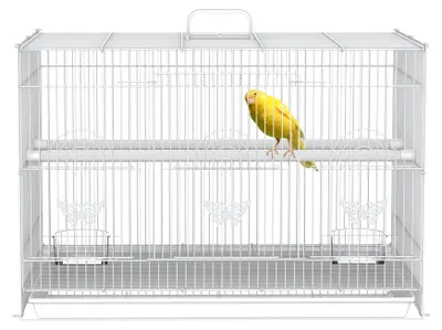 Produktbild von PawHut Vogelkäfig Vogelbauer Vogelvoliere Vogel Käfig Bauer Vogelhaus 2 Größen