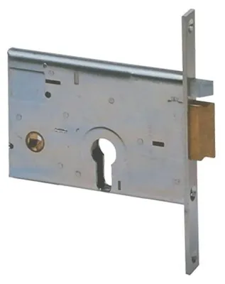 Imagen del producto de Cerradura eléctrica para perfiles, entrada de 58 mm, frente de 20 mm, modelo CISA ART. 14011 - para puerta izquierda