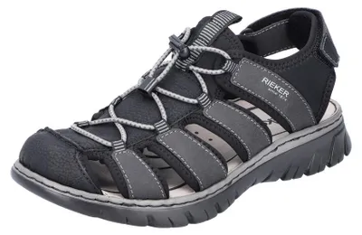 Produktbild von Rieker - Herrensandale - schwarz 2677000 (-/schwarz)