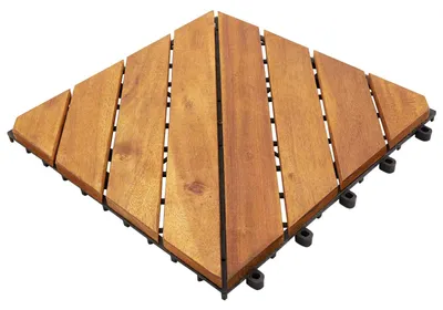 Obrázek produktu pro Dlažba na terasu 10 pcs Hnědá 30 x 30 cm Akáciové dřevo