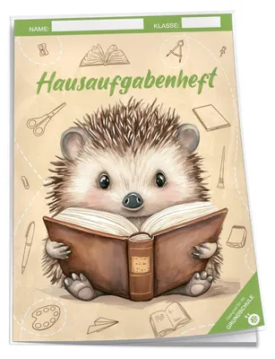 Produktbild von Hausaufgabenheft Grundschule Igel