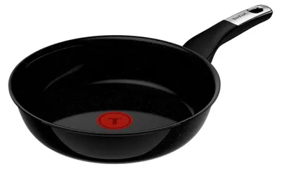 Produktbild von Tefal Explore Ceram G2140432, Rund, Allzweckpfanne, Schwarz, Keramik, Aluminium, Thermo-Punkt