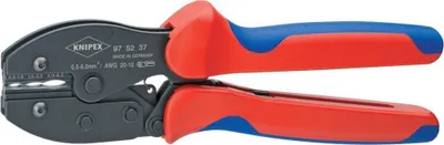 Obrázek produktu pro Kleště s pákovým mechanismem pro lisování 0,55–6 mm² Knipex | 4003773063193