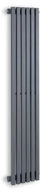Image de Delgado Radiateur à eau chaude 508W montage mural pour 10m² - Gris
