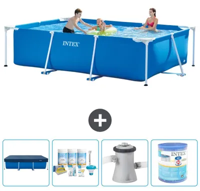 Produktbild von Rechteckiger Frame Pool - 300x200x75 cm - 5-teilig S40147