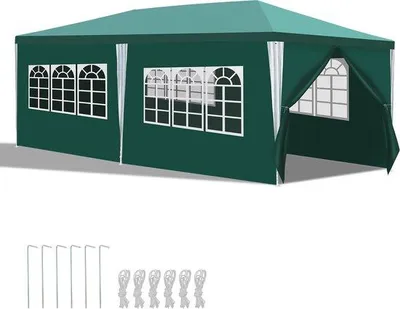 Produktbild von Wasserdichtes Festzeltpavillon 3x6 m - grün