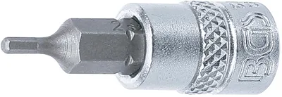 Image de BGS 5153 Embout de tournevis 6,3 (1/4), 6 pans creux, 2 mm