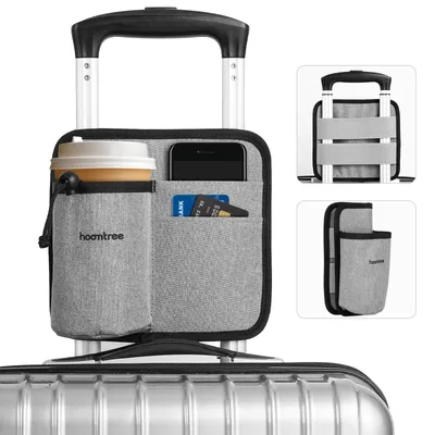Produktbild von Gepäckbecherhalter Travel Cup Halterbeutel Ansatzanpassungsrolle auf Koffergriffe Anhang Getränke Kaffeebecher Tassen Getränke für Reisen