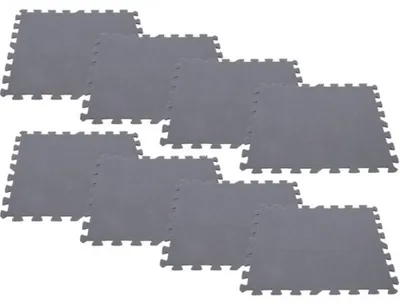 Obrázok produktu pre Intex 29084 Krystal Clear Zwembadtegels 8 Stuks Grijs