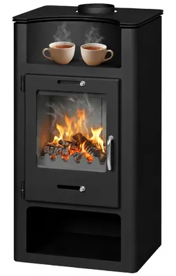 Produktbild von Kaminofen Victoria Elegance schwarz - 9,57 kW