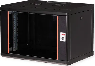 Produktbild von ROLINE 19-Zoll Wandgehäuse Pro 7 HE, 600x450 BxT schwarz