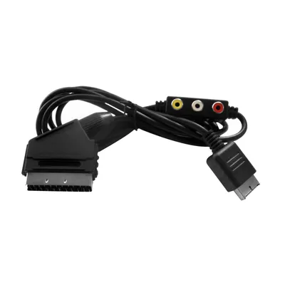Produktbild von PS2 RGB Kabel Scart PS, PS2, PS3 mit Audio-Chinch-Ausg Šngen
