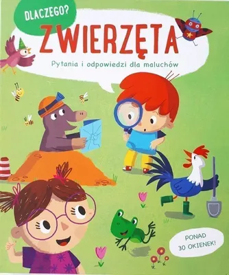 Obrázok produktu pre Książeczka edukacyjna Dlaczego Zwierzęta dla dzieci