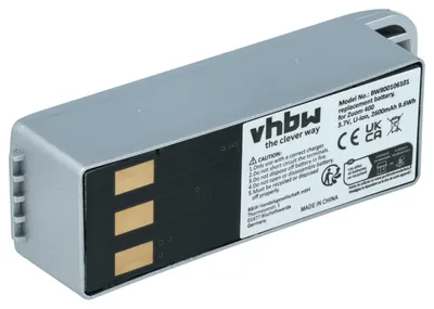 Produktbild von vhbw Akku kompatibel mit Garmin Zumo 450, 400, 550, 500, 500 Deluxe GPS Navigation Navi (2600 mAh, 3,7 V, Li-Ion)