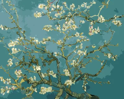 Imagen del producto de Kit de pintura por números - Van Gogh - 40x50 cm