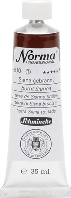 Schmincke 35ml Norma Professional Siena gebrannt Öl 11 610 009