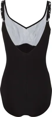 Produktbild von Speedo Contourluxe Printed Badeanzug Schwarz UK 42 Damen Schwarz UK 42