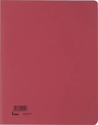 Produktbild von Einschlagmappe A4 Karton 250g/qm rot Packung mit 25 Stück