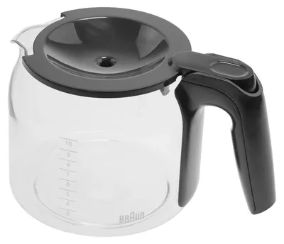 Produktbild von Braun 7313210654 Glaskanne für KF3100WH KF3120WH PurEase Kaffeemaschine, KI-generiertes Bild