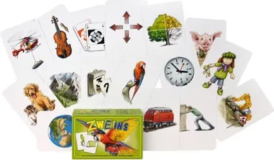 Produktbild von ADL31032 - Zweins - Kartenspiel (GB, DE, FR, ES), für 2 bis 6 Spieler, ab 10 Jahren