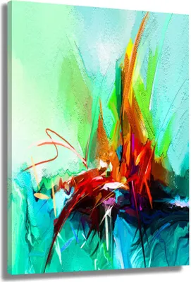 Produktbild von Leinwandbild Wandbild Abstract Design: 60x90x4cm