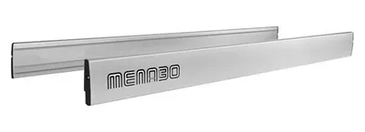 Produktbild von Menabo Seitliche Ladungssicherung 140 cm (Korbaufsatz) für Dachträger - Aluminium