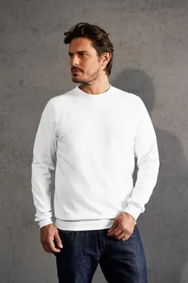 Produktbild von Sweatshirt 80-20 Herren, L, Weiß