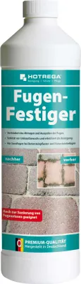 Produktbild von HOTREGA Fugen Festiger 1 Liter - für Sandfugen geeignet - Schutz vor Ausspülen und Unkrautbewuchs, Sanierung von Fugenrissen