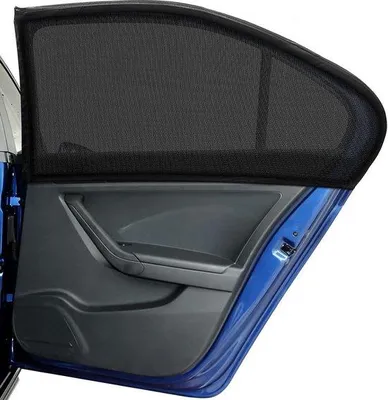 Produktbild von Famanu Auto-Sonnenschutz für Seitenfenster - UV-Schutz für Kinder und Haustiere