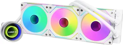 Produktbild von LIAN LI GALAHAD II 360 Trinity SL-INF, Komplett-Wasserkühlung, ARGB - weiß