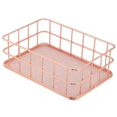 Obrázek produktu pro Úložný koš, železný úložný koš, organizér koše, úložný držák, železný úložný držák
