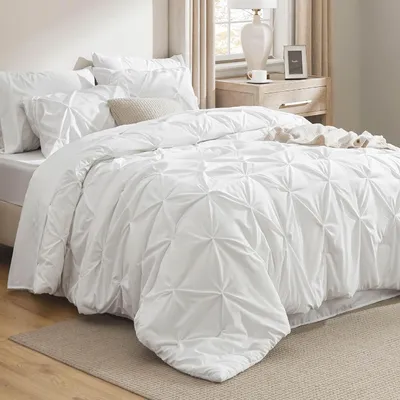 Produktbild von ANTCOOL Bettwäsche 1 Bettbezug 155x200 cm, Kissenbezug 80x80 cm 1 Bettbezug 100% Baumwolle mit Reißverschluss