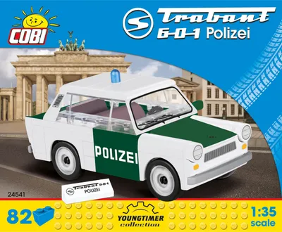 Obrázek produktu pro COBI 24541 Auta Trabant 601 Polizei 82kl str.6