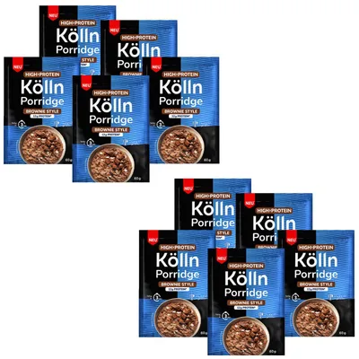 Produktbild von Kölln High Protein Porridge Brownie Style, 10x60g