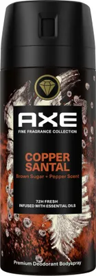 Productafbeelding van AXE - Deodorantspray - Copper Santal - Premium geur - Warme houtachtige noten - 150 ml - 1 stuk