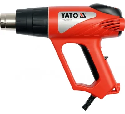Heißluftpistole YATO 2000W mit LED und Zubehör YT-82292