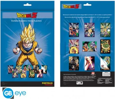 Produktbild von DRAGON BALL - Portfolio 9 posters DBZ/Group (219,7)