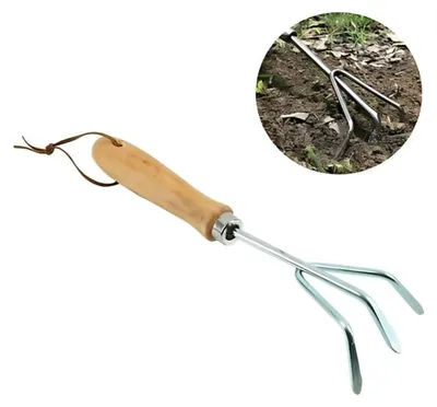 Obrázok produktu pre Kinzo záhradný ručný kultivátor hrable 27 cm