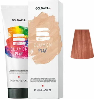 Produktbild von Goldwell Elumen Play @Pastell Koralle 120 ml, Pink, @pastel coral, Unisex, 120 ml, Alle Haare, Farbspeichernd, Glanz