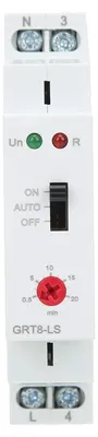 Zeitverzögerungsrelais GRT8-LS AC230V, 0,5-20 Min., DIN-Schiene