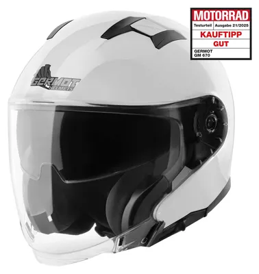 Obrázek produktu pro Germot Helm GM 670, bílá barva, velikost XS