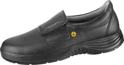 Produktbild von Abeba ESD-Sicherheitsschuhe x-light S2 Slipper schwarz HACCP CE ESD SRC